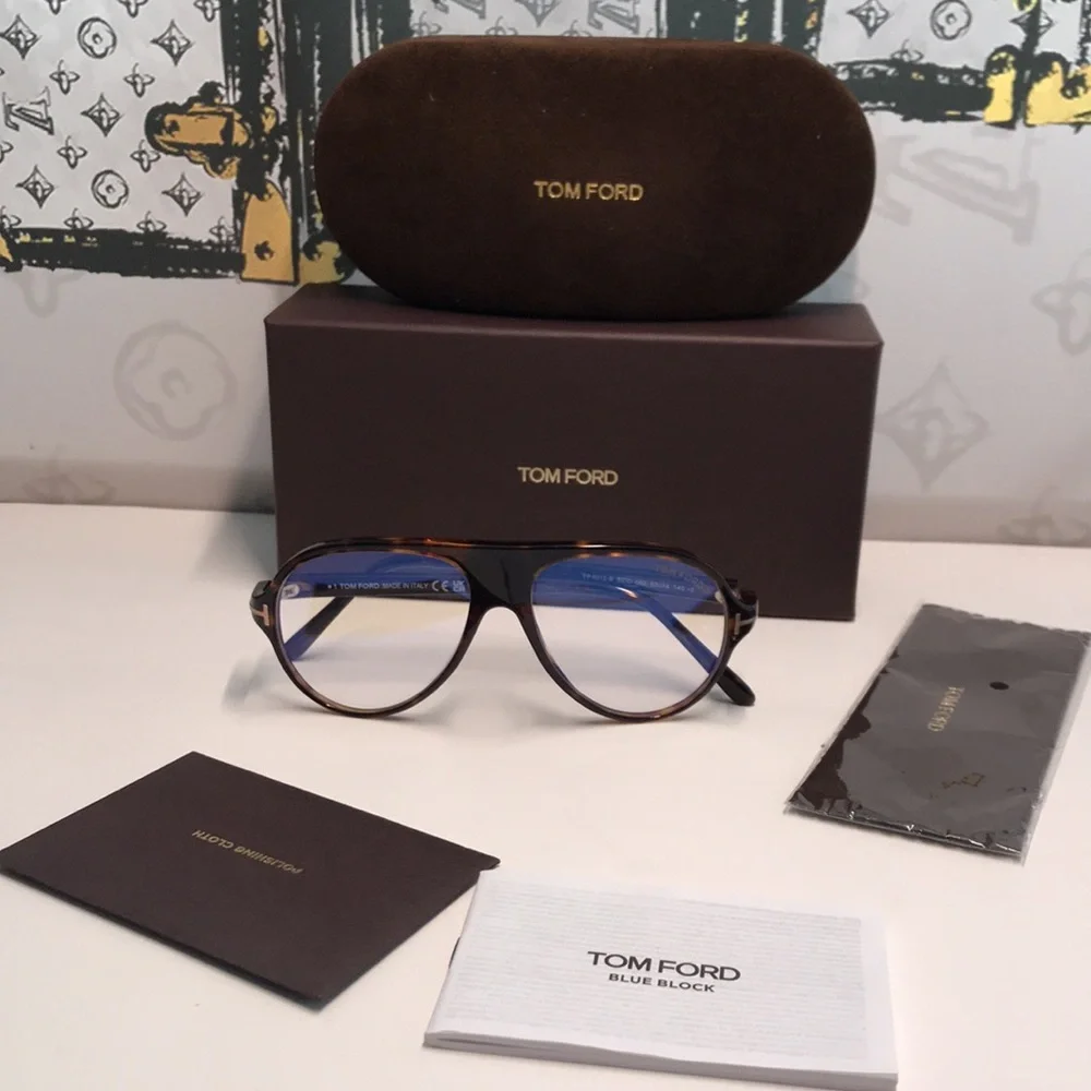 New Authentic Tom Ford TF5012 052 Tortoise Eyeglasses